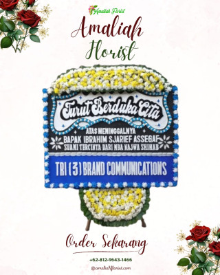 Papan Bunga Duka di BANGKA